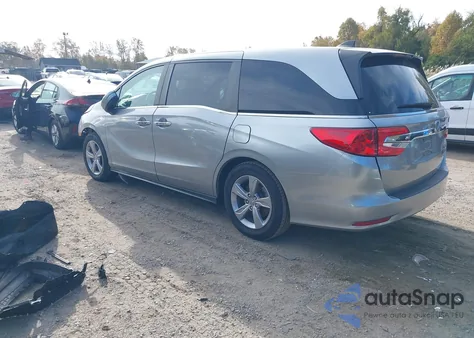 2019 Honda Odyssey Ex-L from USA, damaged, VIN 5FNRL6H73KB138607